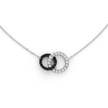 Мода стерлингового серебра 925 пробы с покрытием из ожерелья
